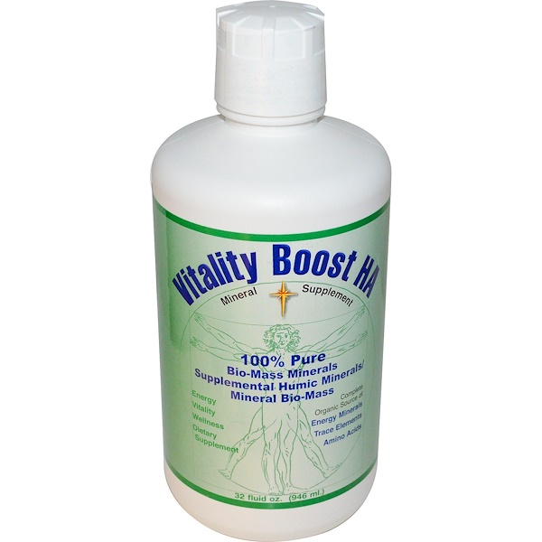 Morningstar Minerals, Vitality Boost HA, Mineral Supplement, 32 fl oz