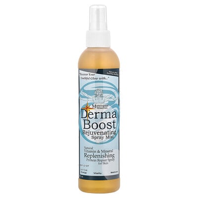 Morningstar Minerals, Derma Boost, Spray rejuvenecedor, 8 oz. Líq.