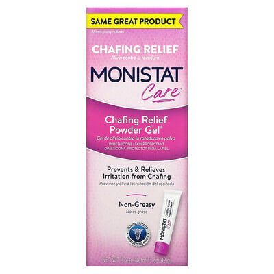 

Monistat Care, гель-пудра для снятия натирания, 42 г (1,5 унции)