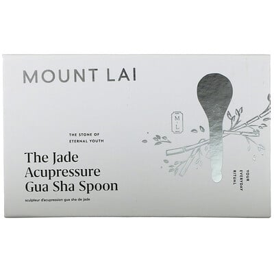 Купить Mount Lai The Jade Acupressure Gua Sha Spoon, 1 Tool