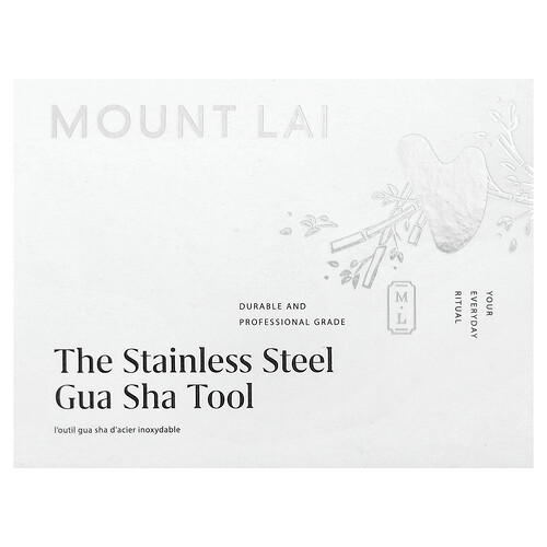Mount Lai, Das Gua-Sha-Tool aus Edelstahl, 1 Tool