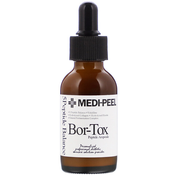 Medi-Peel‏, Bor-Tox, אמפולת פפטיד, 30 מ“ל (1.01 אונקיות נוזל)