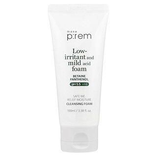make p:rem, Proteja-me. Espuma de Limpeza Alívio e Hidratação, 100 ml (3,38 fl oz)