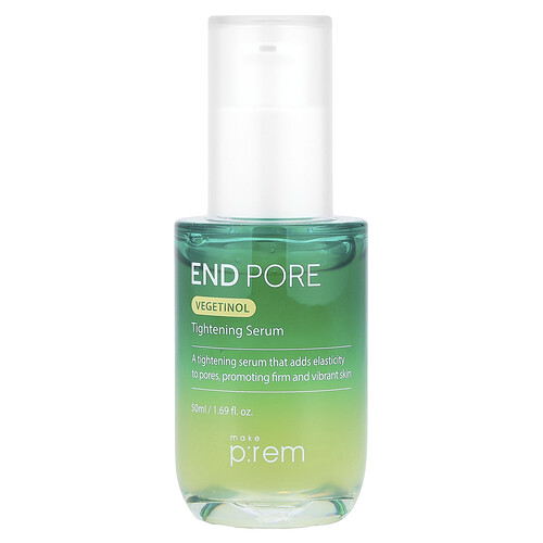 Make P:rem End Pore, Vegetinol Tightening Serum, 1.69 fl oz (50 ml)