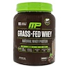 MusclePharm Natural, 草飼乳清蛋白,巧克力口味,1 磅(455 克)