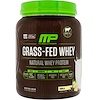 MusclePharm, 草飼乳清蛋白,香草口味,0.93 磅(420 克)
