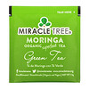 Miracle Tree‏, شاي فائق القيمة الغذائية بالبان الزيتي العضوي، شاي أخضر، منزوع الكافيين، 25 كيس شاي، 1.32 أونصة (37.5 جم)