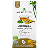 ميراكل تري, Moringa Organic Superfood Tea, Ginger, Caffeine Free, 25 Tea Bags, 1.32 oz (27.5 g)