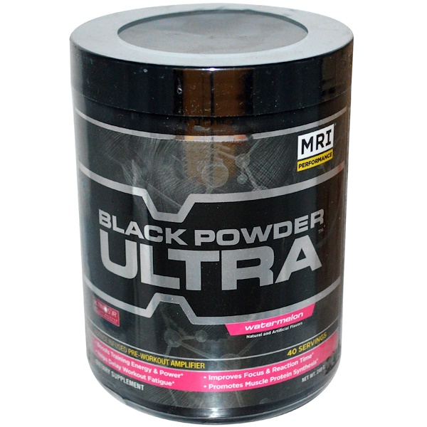 MRI, Black Powder Ultra, Science Infused PreWorkout