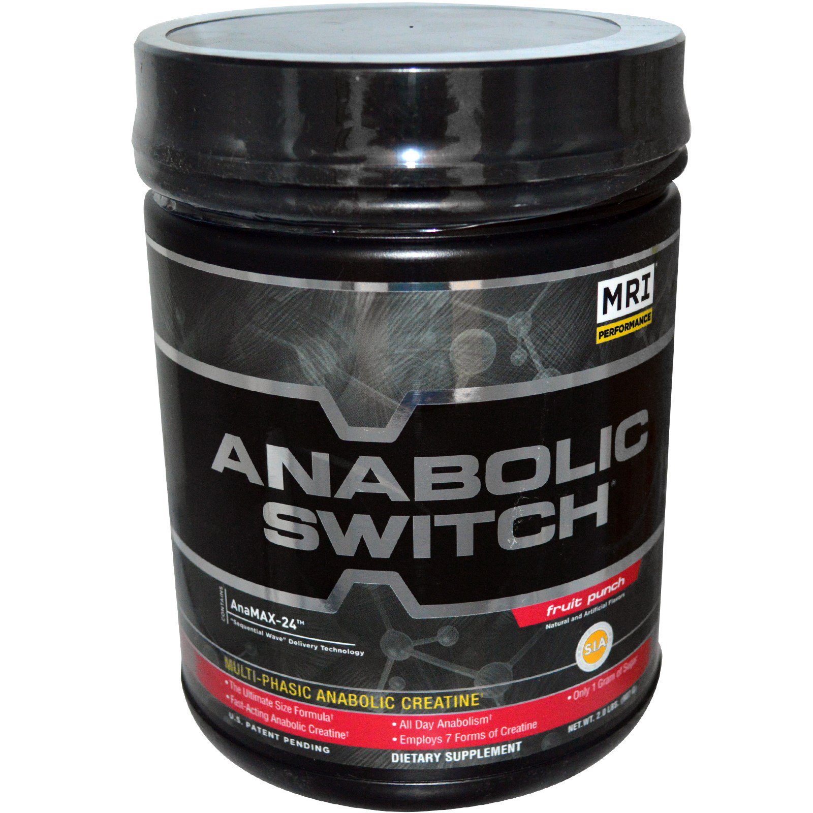 MRI, Anabolic Switch, Multi-Phasic Anabolic Creatine, Fruit Punch, 2.0 ...