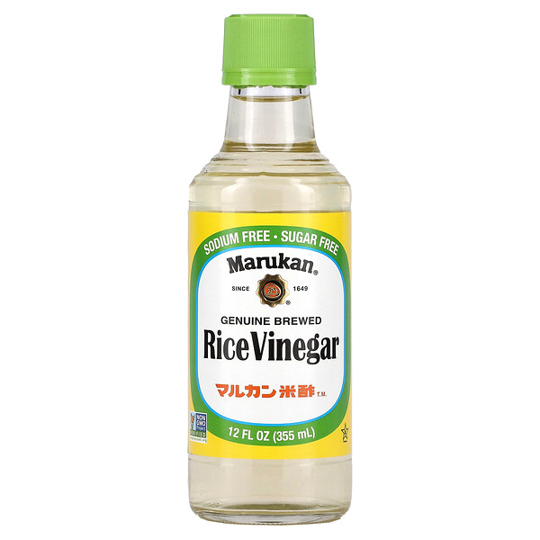 Marukan, Genuine Brewed Rice Vinegar, 12 fl oz (355 ml)