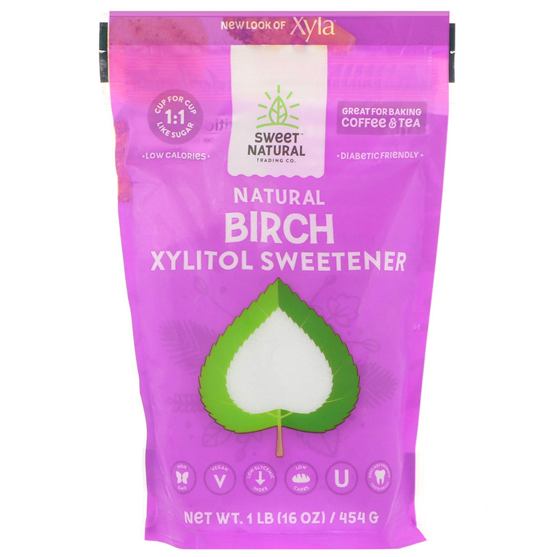 Xyla, Natural Birch Xylitol Sweetener, 1 lb (454 g) iHerb