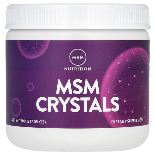 MRM Nutrition  MSM Crystals  7 05 oz (200 g)