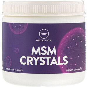 Отзывы о МРМ, MSM Crystals, 1,000 mg, 7.05 oz (200 g)