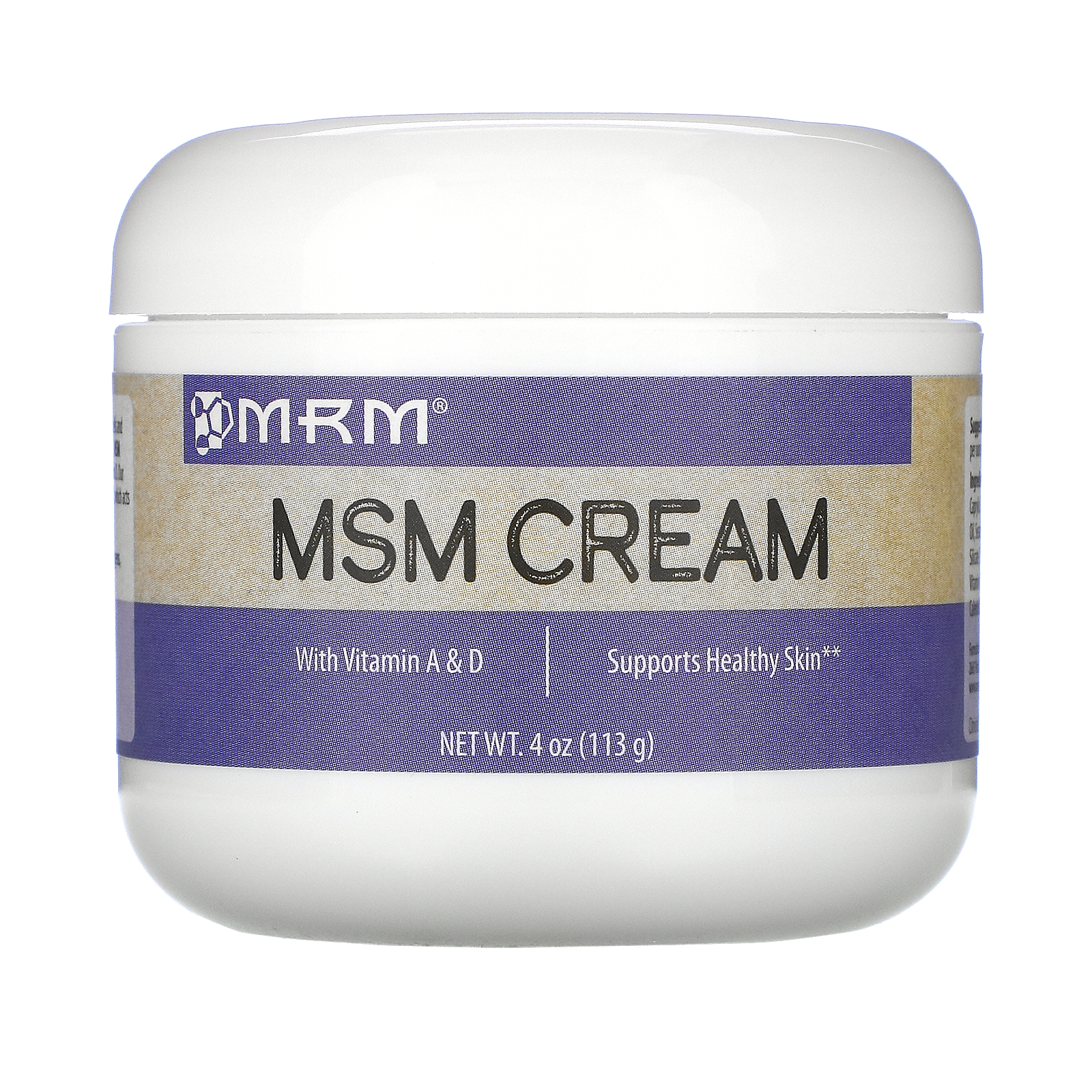 Msm facial cream