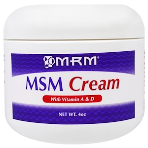 MRM, Крем с метилсульфонилметаном, 4 унции