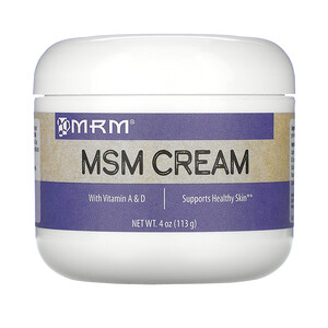 МРМ, MSM Cream, 4 oz (113 g) отзывы покупателей
