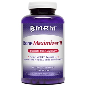Отзывы о МРМ, Bone Maximizer II, 180 Capsules