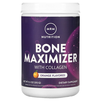 

MRM Nutrition Bone Maximizer с коллагеном, апельсин, 315 г (11,1 унции)