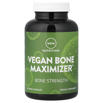 MRM Nutrition, Vegan Bone Maximizer™, 120 cápsulas veganas