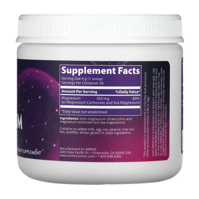 MRM, RelaxAll Magnesium, Unflavored, 8 oz (226 g) iHerb