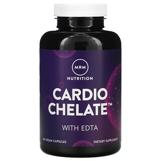 MRM, Cardio Chelate with EDTA, 180 Vegan Capsules