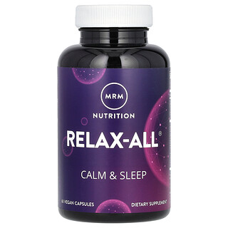 MRM Nutrition, Relax-ALL, Calm & Sleep, 베지 캡슐 60정