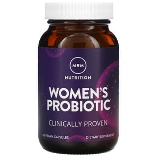 MRM, Probiótico para mujeres, 60 cápsulas veganas