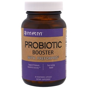MRM, Пробиотик Стимулятор с Preforpro, 30 вегетарианских капсул