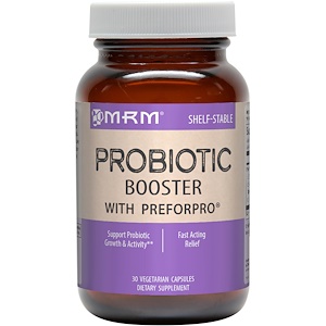 МРМ, Probiotic Booster with Preforpro, 30 Vegetarian Capsules отзывы