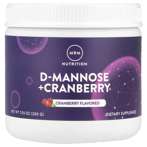 Mrm Nutrition D-Mannose + Cranberry, Cranberry, 7.05 oz (200 g)