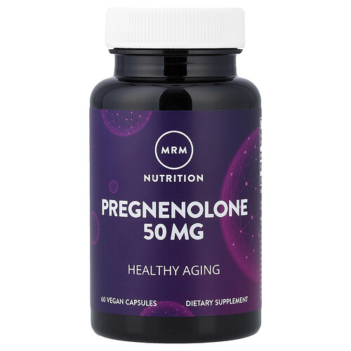 MRM Nutrition, Pregnenolonă, 50 mg, 60 capsule vegane