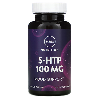 MRM 5-HTP, 100 мг, 60 веганских капсул