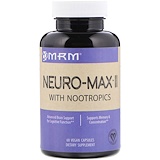 MRM, Neuro-Max II, 60 веганских капсул отзывы