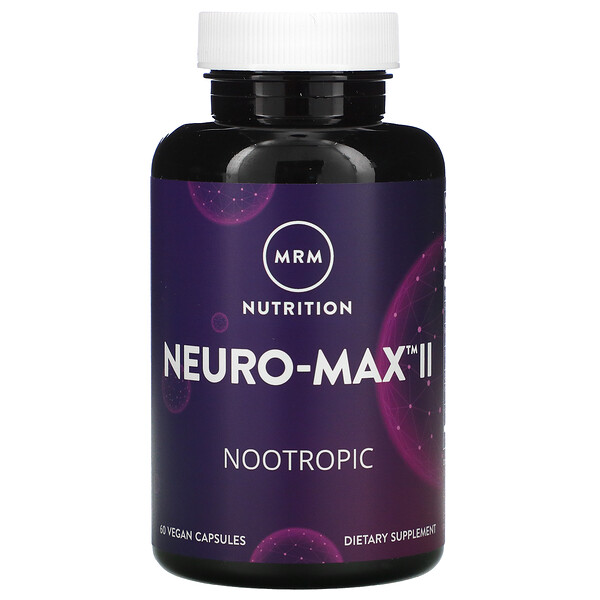 MRM, Neuro-Max II，60 粒素食膠囊