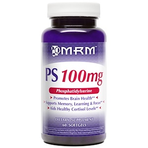 MRM, Фосфатидилсерин, 100 мг, 60 капсул