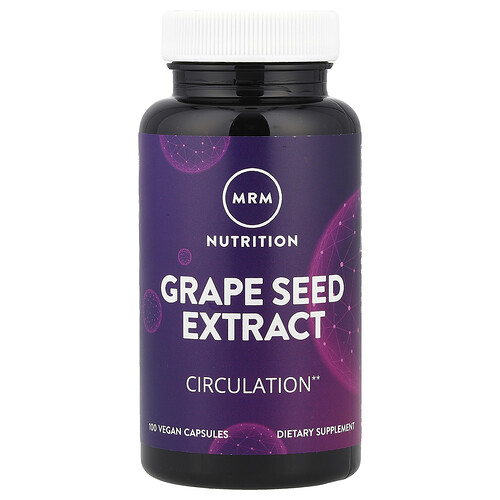 Mrm Nutrition Grape Seed Extract, 100 Vegan Capsules (120 mg per Capsule)