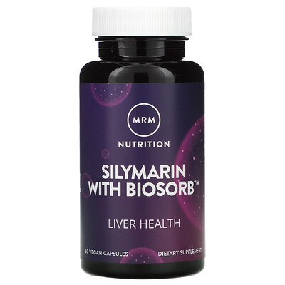 

MRM Nutrition Silymarin with Biosorb 60 Vegan Capsules