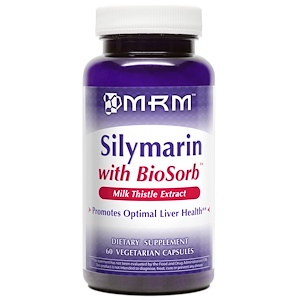 MRM, Силимарин с BioSorb, 60 растительных капсул