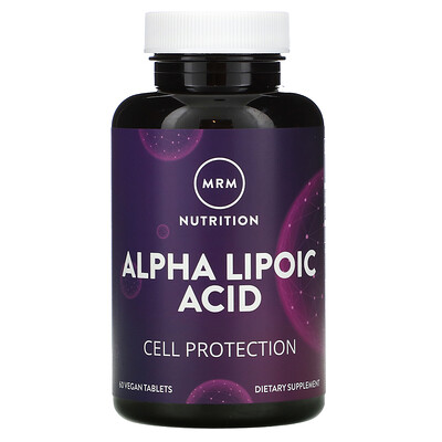 MRM Alpha Lipoic Acid, 60 Vegan Tablets