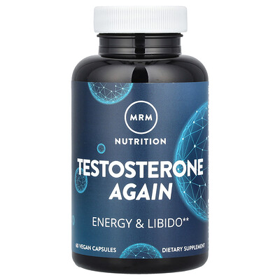 Product Image for MRM Nutrition, Testosterone Again, 60 Vegan Capsules