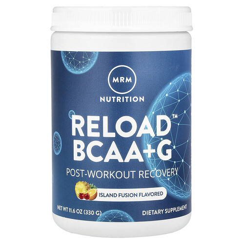 MRM Nutrition, Reload™ BCAA+G, Post-Workout Recovery, Island Fusion, 330 g