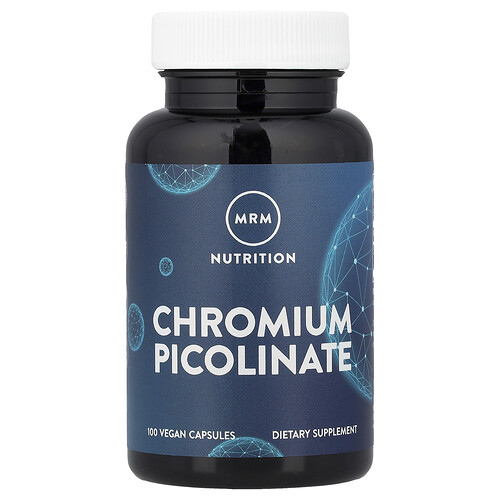 MRM Nutrition, Chrompicolinat, 100 vegane Kapseln (200 mcg pro Kapsel)