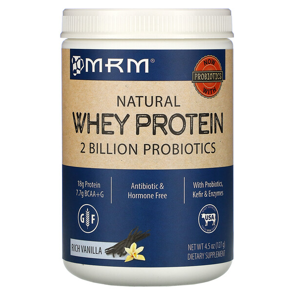 MRM, Whey Protein, Rich Vanilla, 4.5 oz (127 g)