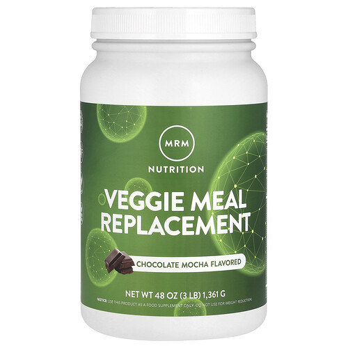 Mrm Nutrition Veggie Meal Replacement, Chocolate Mocha, 3 lb (1,361 g)