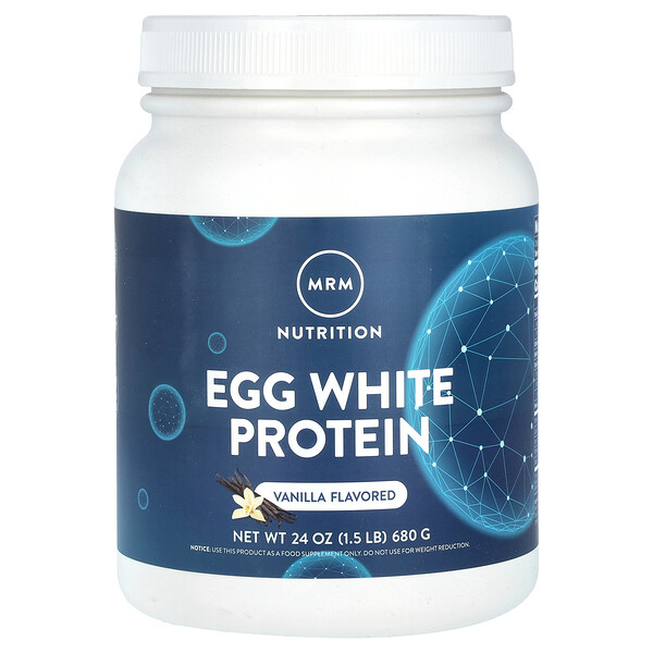 MRM Nutrition Egg White Protein, Vanilla, 1.5 lbs (680 g)