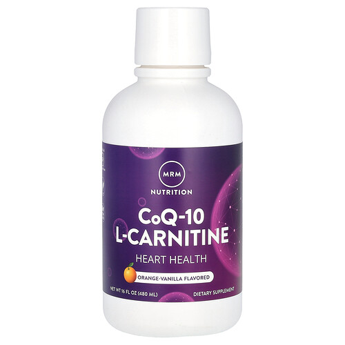 MRM Nutrition CoQ-10 L-Carnitin-Liquid, 480 ml