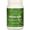 MRM, Veggie Elite, Proteína para el rendimiento, Moca y chocolate, 1110 g (2,45 lb)