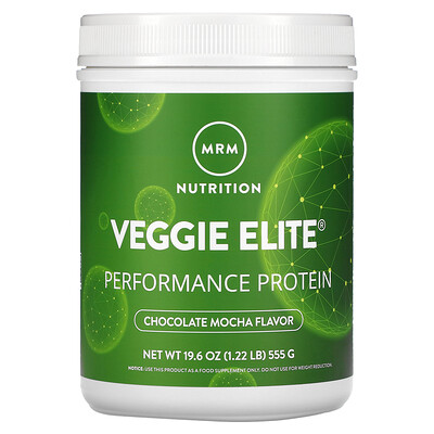 

MRM Nutrition Veggie Elite Performance Protein Chocolate Mocha 1.22 lb (555 g)