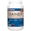 MRM, All Natural, Gainer, Chocolate, 3.3 lbs. (1512 g)